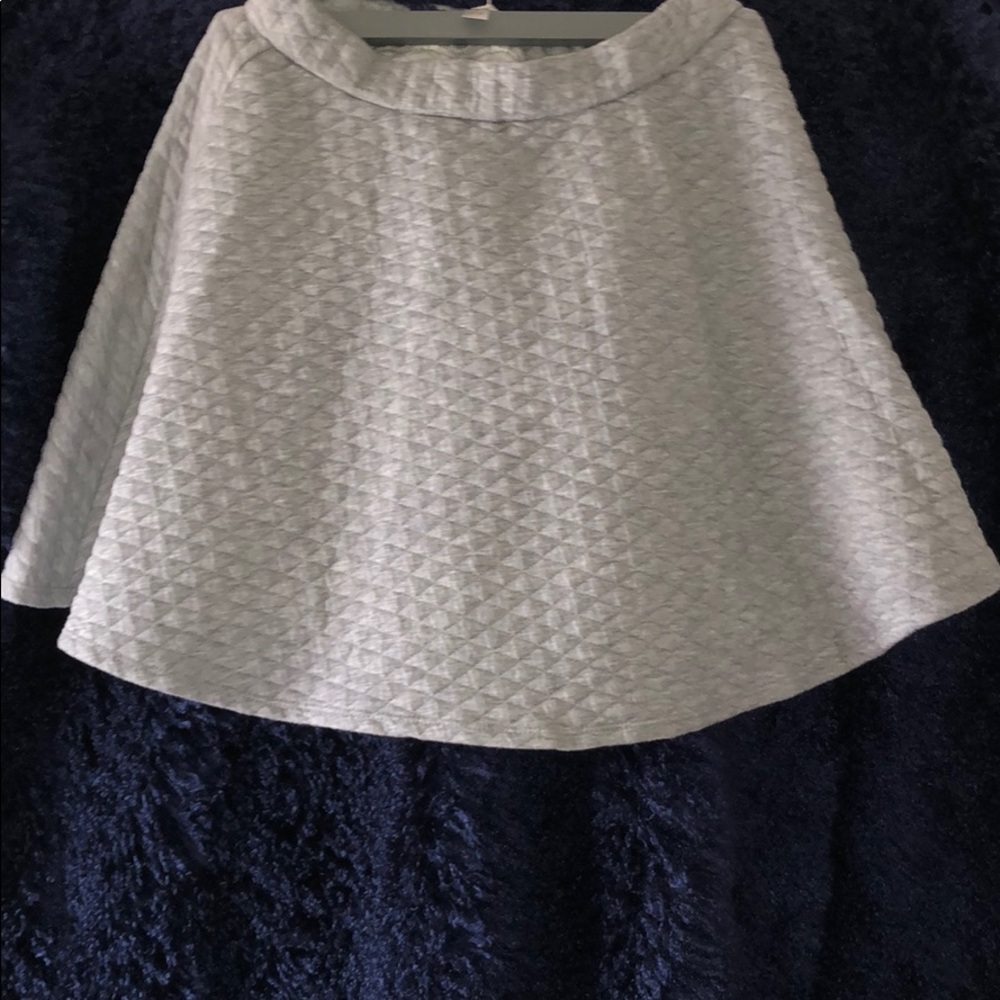 Lauren Conrad Grey Mini Skirt